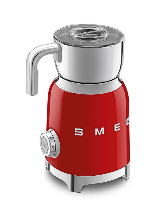 SMEG 50'S Style Retro MFF01RDEU Kırmızısüt Köpürtme Makinesi 4