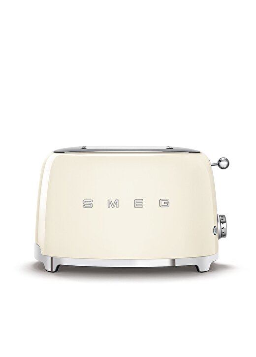 SMEG 50'S Style Retro TSF01CREU Krem 2Xekmek Kızartma Makinesi 1