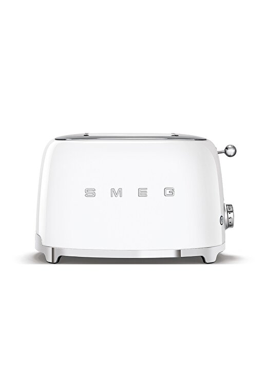 SMEG 50'S Style Retro TSF01WHEU Beyaz 2X Ekmek Kızartma Makinesi 1
