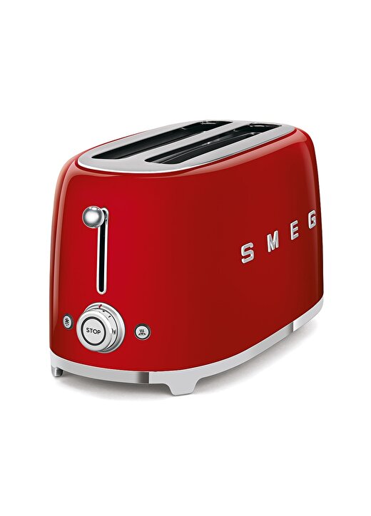 SMEG 50'S Style Retro TSF02RDEU Kırmızı4x Ekmek Kızartma Makinesi 2