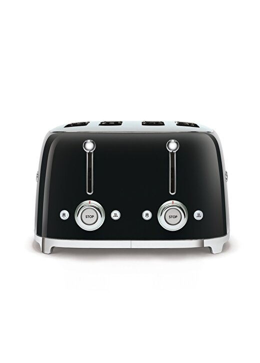 SMEG 50'S Style Retro TSF03BLEU Siyah Ekmek Kızartma Makinesi 3
