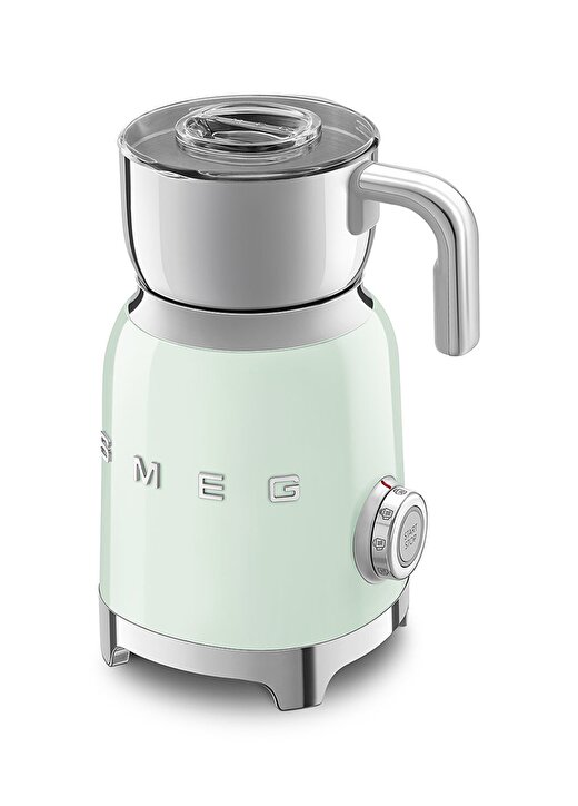 SMEG 50'S Style Retro MFF01PGEU Pastel Yeşil Süt Köpürtme Makinesi 4