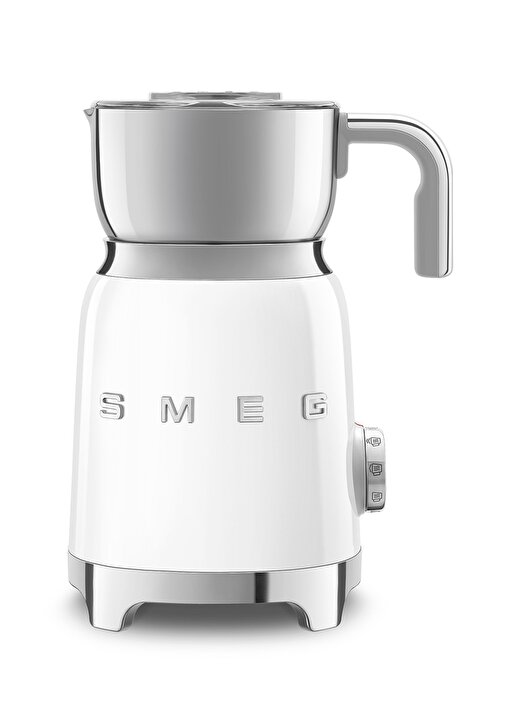 SMEG 50'S Style Retro MFF01WHEU Beyaz Süt Köpürtme Makinesi 1