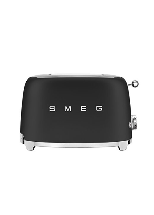 SMEG 50'S Style Retro TSF01BLMEU Mat Siyah Ekmek Kızartma Makinesi 2