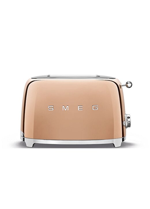 SMEG 50'S Style Retro TSF01RGEU Rose Gold 2X Ekmek Kızartma Makinesi 1