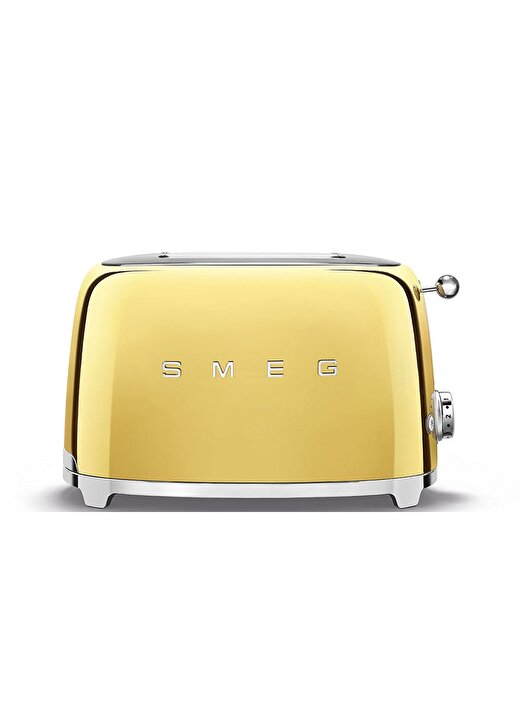 SMEG 50'S Style Retro TSF01GOEU Gold 2Xekmek Kızartma Makinesi 1