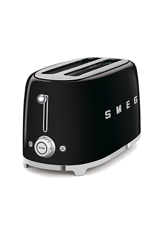 SMEG 50'S Style Retro TSF02BLEU Siyah 4X Ekmek Kızartma Makinesi 3