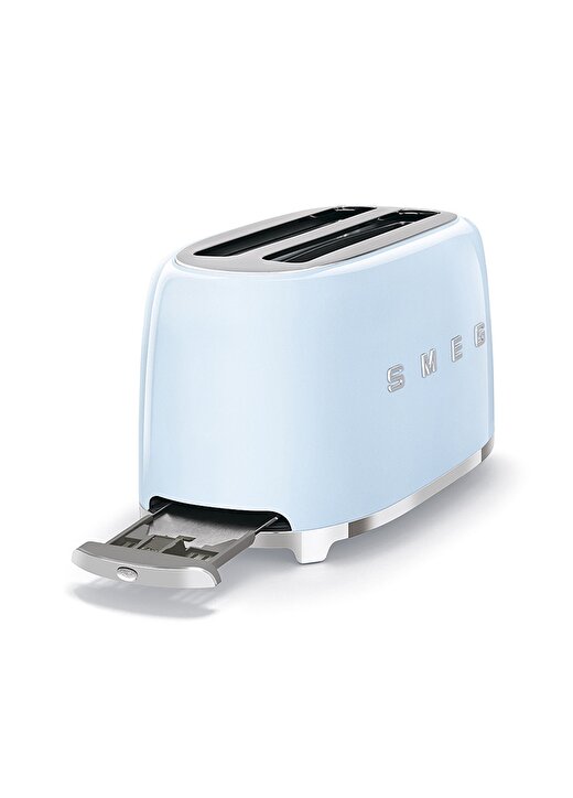 SMEG 50'S Style Retro TSF02PBEU Pastel Mavi 4X Ekmek Kızartma Makinesi 4