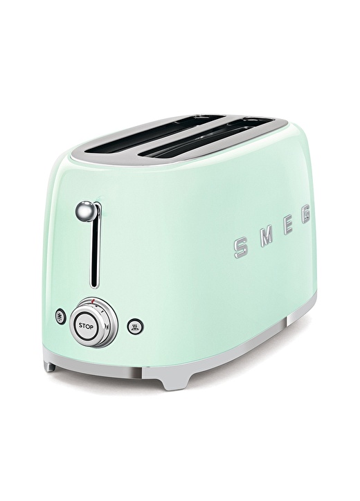 SMEG 50'S Style Retro TSF02PGEU Pastel Yeşil 4X Ekmek Kızartma Makinesi 3