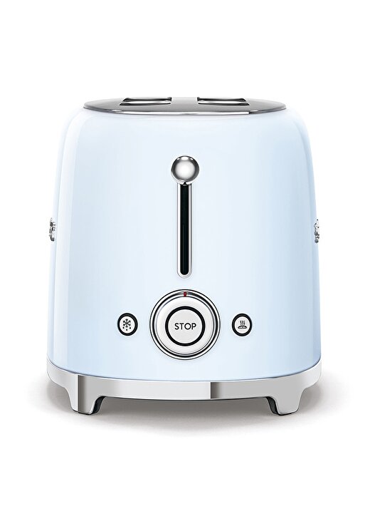 SMEG 50'S Style Retro TSF01PBEU Pastel Mavi 2X Ekmek Kızartma Makinesi 3