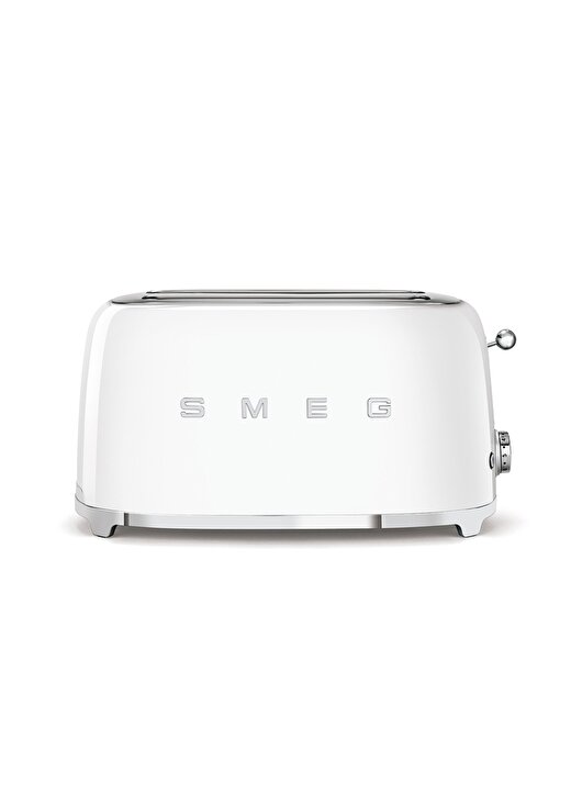 SMEG 50'S Style Retro TSF02WHEU Beyaz 4X Ekmek Kızartma Makinesi 1