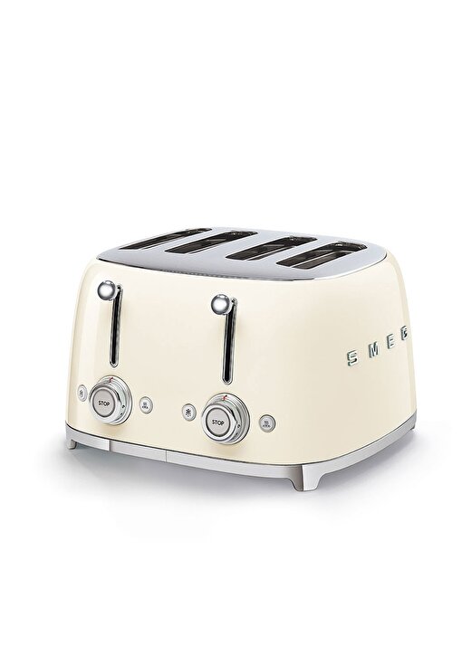 SMEG 50'S Style Retro TSF03CREU Krem Ekmek Kızartma Makinesi 1