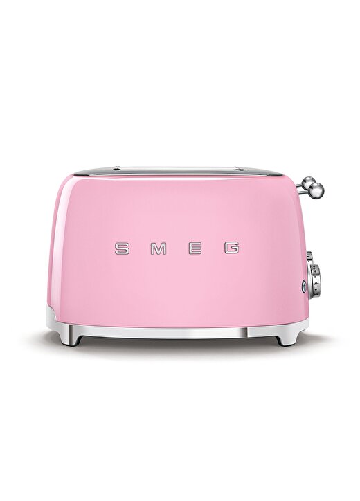 SMEG 50'S Style Retro TSF03PKEU Pembe Ekmek Kızartma Makinesi 1