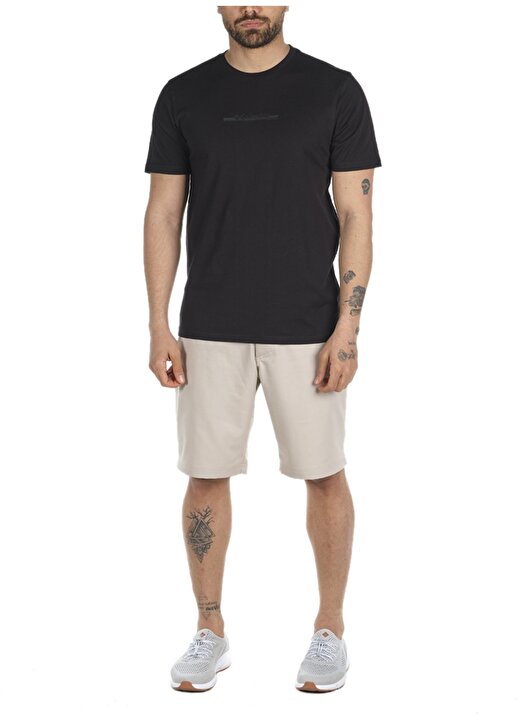 Columbia Siyah Erkek O Yaka Baskılı T-Shirt CS0121 CSC BAR SPLIT GRAPHIC SS TEE 2