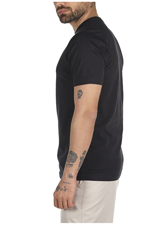 Columbia Siyah Erkek O Yaka Baskılı T-Shirt CS0121 CSC BAR SPLIT GRAPHIC SS TEE 3