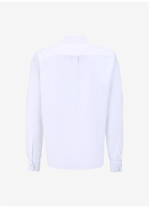 Wrangler Beyaz Erkek Gömlek W5A3BM989_Uzun Kollu Gömlek 2