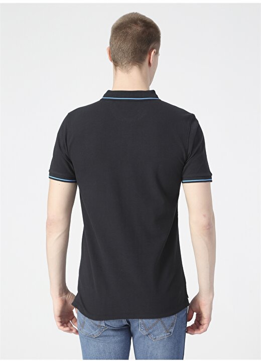 Lee Siyah Erkek Polo T-Shirt L61ARL01_Polo T-Shirt 4