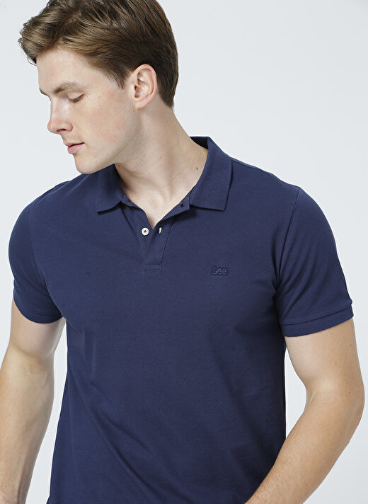 Lee Lacivert Erkek Polo T-Shirt L211810410_Polo T-shirt 3