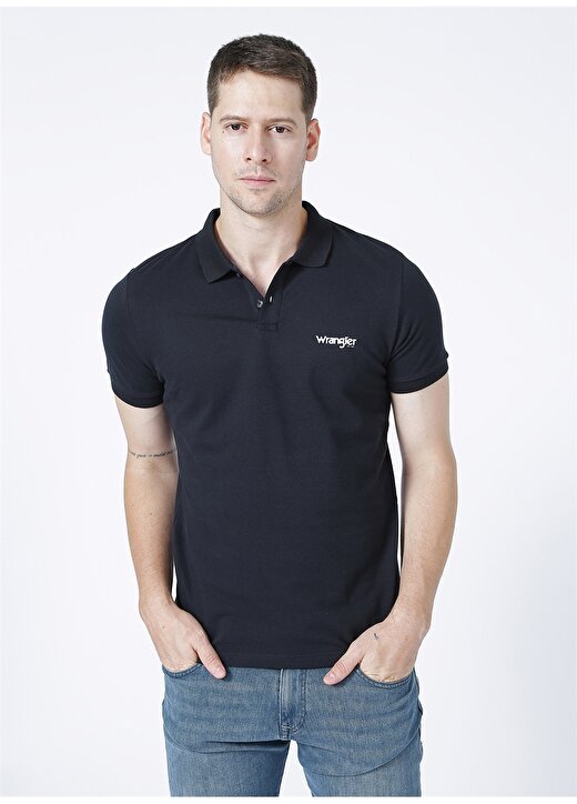 Wrangler Siyah Erkek Polo T-Shirt W211836001_Polo T-Shirt 1