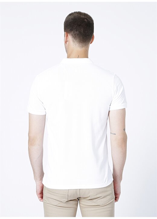 Wrangler Beyaz Erkek Polo T-Shirt W211836100_Polo T-Shirt 3