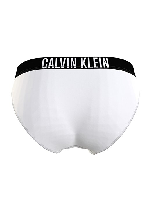 Calvin Klein Baskılı Beyaz Kadın Bikinialt 4