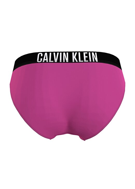Calvin Klein Baskılı Mor Kadın Bikini Alt 4