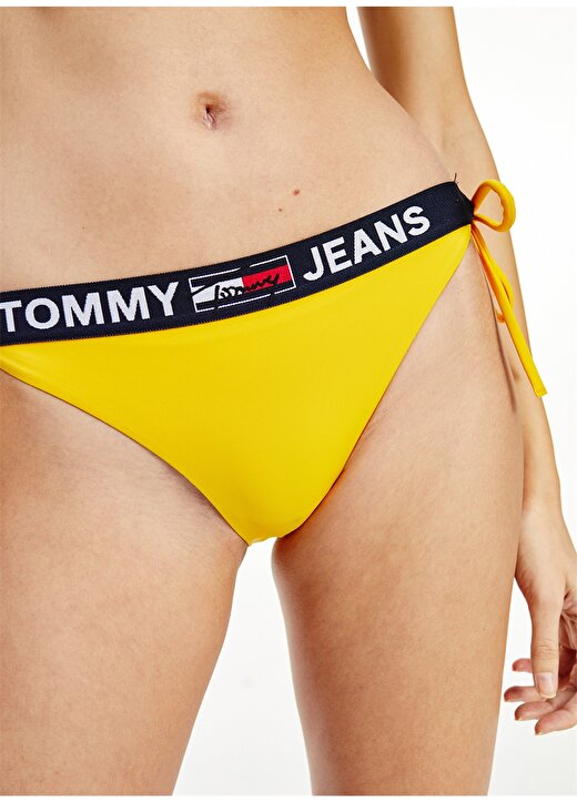 Tommy Hilfiger Koyu Sarı Kadın Bikini Alt 4