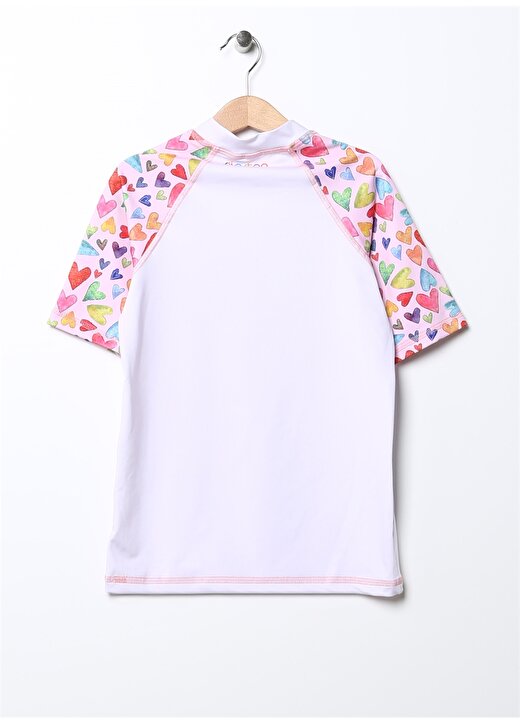 Slipstop Baskılı Çok Renkli Kız Çocuk T-Shirt 2