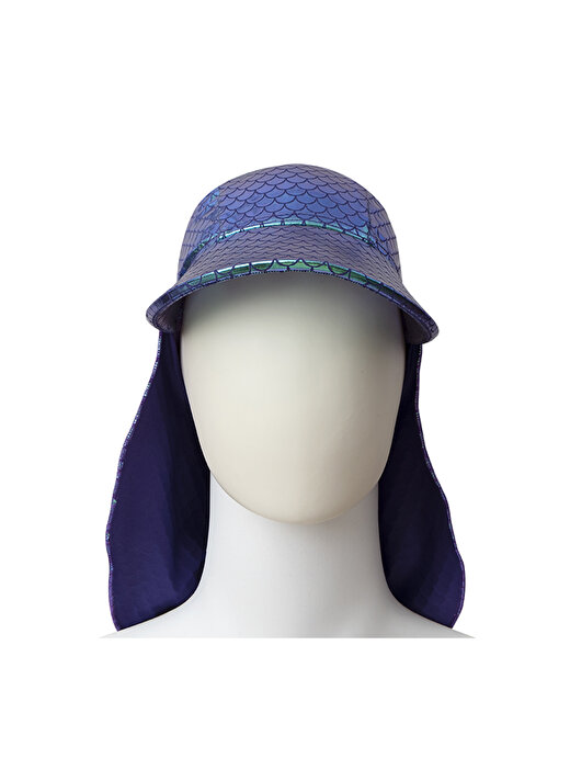 Slipstop    Baskılı Çok Renkli Kız Çocuk Güneş Şapkası SK21110016 Ivy  1