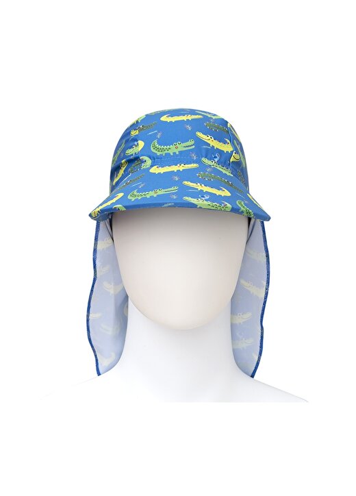 Slipstop Çok Renkli Kız Çocuk Şapka SK21120014 Alligator Güneş Şapkası 1