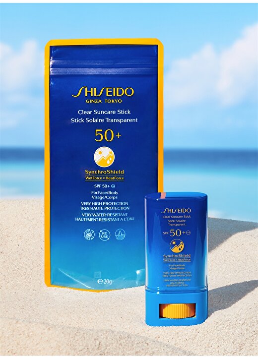 Shiseido Clear Suncare Stick SPF 50+ Güneş Ürünü 2