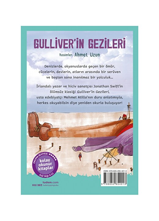 Tudem Sen De Oku- Gulliver'in Gezileri (Klasikler) Kitap 2