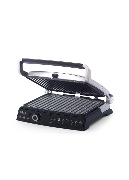 Sarex Toastchef Silver SR3411 Izgara Vetost Makinesi 4