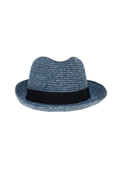 Fonem Siyah Şerit Mavi Erkek Fötr Şapka 1
