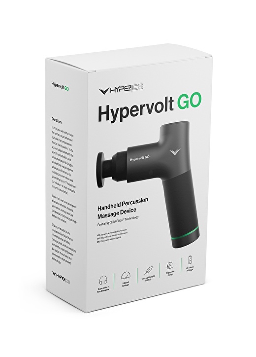 Hypervolt Go Siyah Masaj Aleti 1