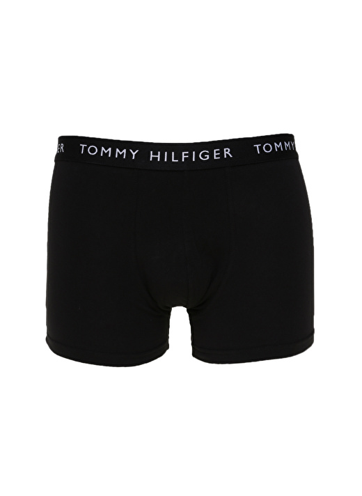 Tommy Hilfiger Düz Marka Baskılı 3'lü Erkek Boxer 2