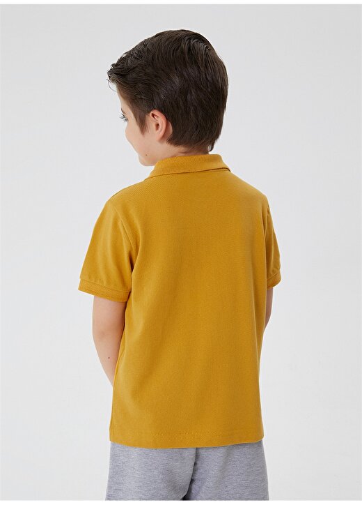 Lee Cooper Pike Hardal Erkek Çocuk Polo T-Shirt 212 LCB 242004 TWINS HARDAL 4