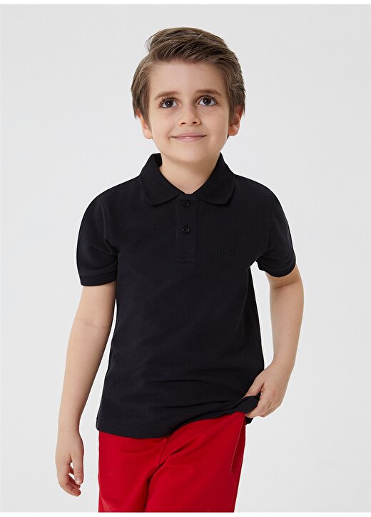 Lee Cooper Pike Siyah Erkek Çocuk Polo T-Shirt 212 LCB 242004 TWINS SIYAH 2