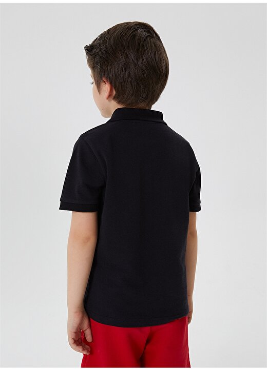 Lee Cooper Pike Siyah Erkek Çocuk Polo T-Shirt 212 LCB 242004 TWINS SIYAH 4