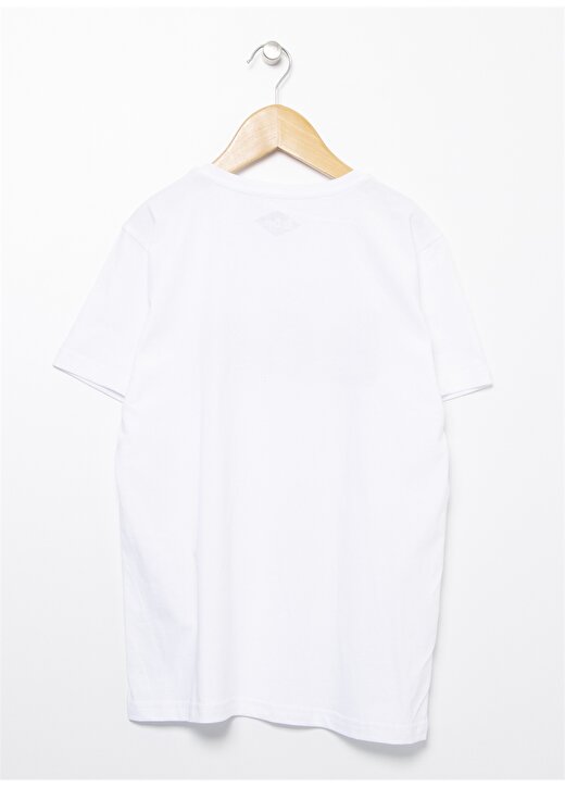 Lee Cooper O Yaka Normal Kalıp Baskılı Beyaz Erkek Çocuk T-Shirt 2