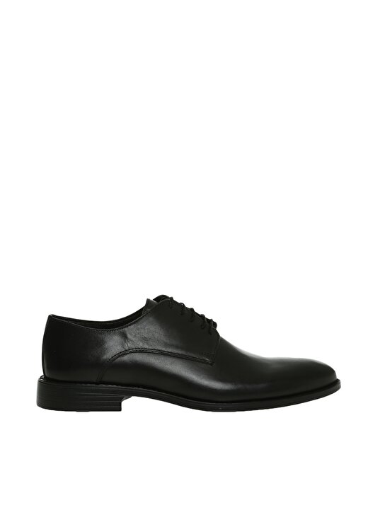 Fabrika Deri Siyah Erkek Klasik Ayakkabı LICER 1