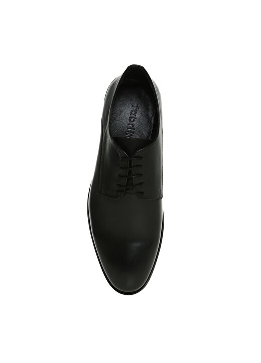 Fabrika Deri Siyah Erkek Klasik Ayakkabı LICER 4