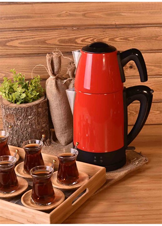 Bambum Teatech - Çay Makinesi Kırmızı 2