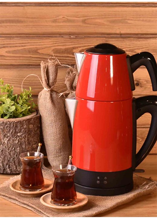 Bambum Teatech - Çay Makinesi Kırmızı 4