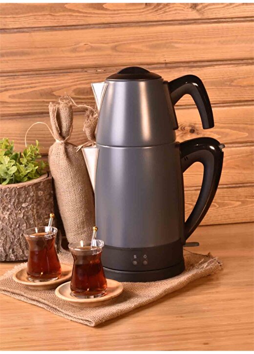 Bambum Teatech - Çay Makinesi Antrasit 2