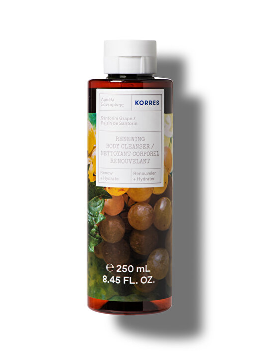 Korres Santorini Grape Duş Jeli - Vücut Temizleyici 250ml 1