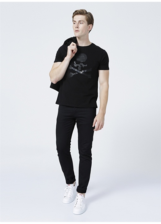 Black On Black Siyah Erkek T-Shirt 2