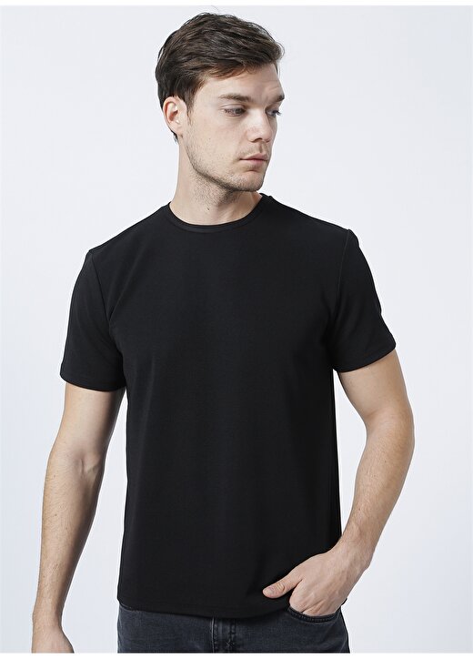 Fabrika Sports S-GROVER O Yaka Basic Siyah Erkek T-Shirt 3