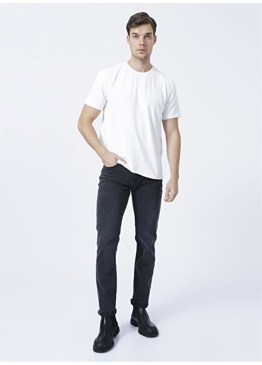Fabrika Sports S-GROVER O Yaka Basic Beyaz Erkek T-Shirt 2