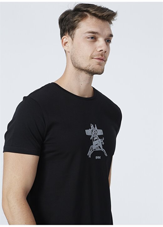 Fabrika Sports Siyah Erkek T-Shirt 3